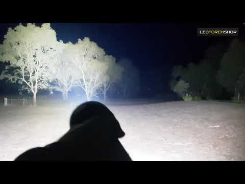 See 25000lumens in action, Olight X9R Beam Shot