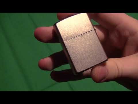 Zippo Classic Satin Chrome (205) | Lighter Review