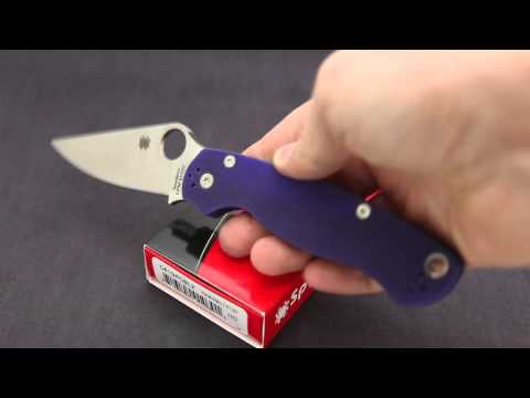 Spyderco Para Military 2 C81GPDBL2, Dark Blue G 10, S110V