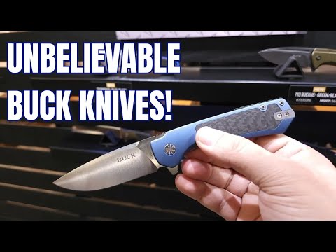 SHOT SHOW 2025 BOOTH REVIEW BUCK&#039;S NEW KNIVES FOR 2025: NEW EDC FLIPPERS