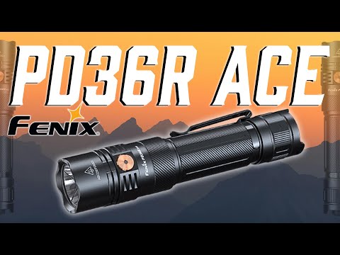 3 Flashlights in 1 - Fenix PD36R ACE