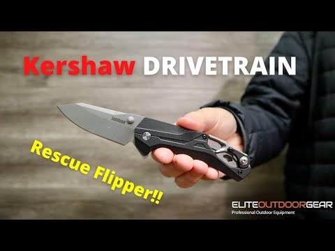 NEW!! Kershaw DRIVETRAIN | Rescue Flipper