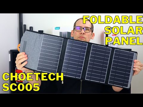 ULTIMATE Foldable Solar Panel | Choetech SC005