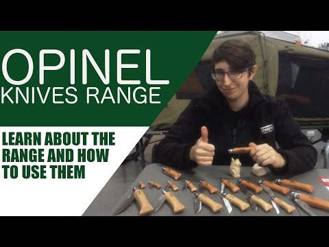 Opinel Knife Range | How to Whittle with Opinel Knives!