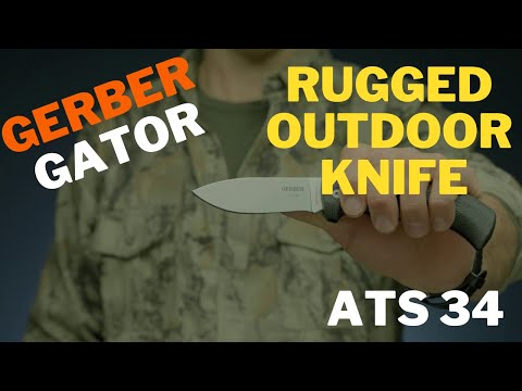 The BEST Outdoor SURVIVAL Knife | Gerber Gator ATS 34