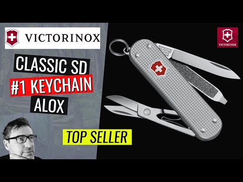 🇨🇭 Victorinox CLASSIC SD Alox - An Essential Keychain Victorinox Knife ... UNBOXING | Review | SAK