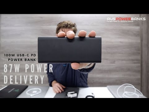 100W Power Bank with 87W USB-C Power Delivery