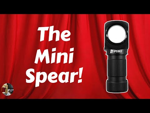 Micro Throw! Speras SH16 18350 Powered Multi-Function Headlamp Review