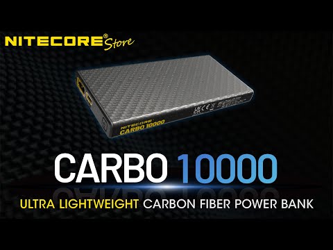 Nitecore Carbo 10000 Lightweight QC 10000mAh Power Bank