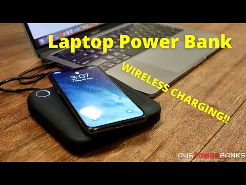 WIRELESS CHARGING Laptop Power Bank | 24,000mAh