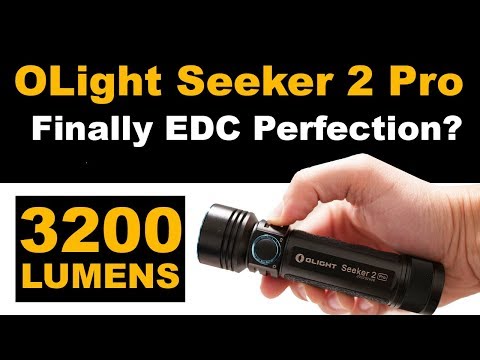 New OLight Seeker 2 Pro - Finally EDC Perfection? - 3200 Lumens (Full IQ Review)