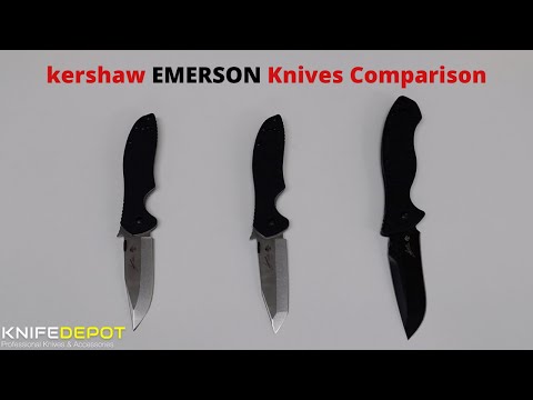 KERSHAW EMERSON 6k, 7k and 9k Comparison