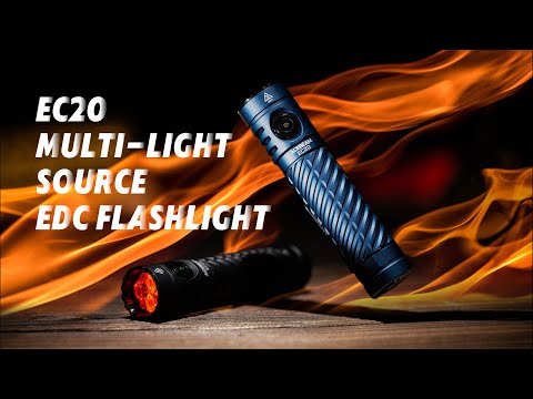Acebeam EC20 multi-light source EDC flashlight