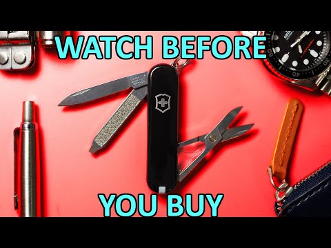 VICTORINOX CLASSIC SD BLACK EVERYTHING YOU NEED TO KNOW | Unboxing and Review