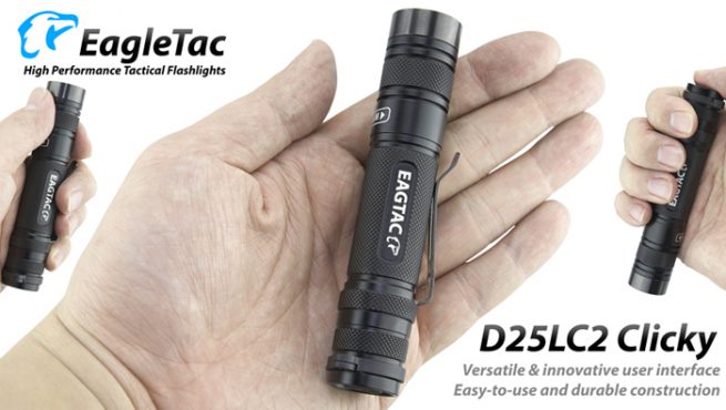 EagleTac D25LC2 Clicky (850 Lumen) -7258