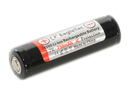 EagleTac 14500 rechargeable battery (similar to AA size)-4871