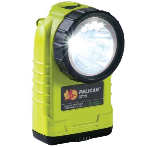 Pelican 3715 LED Torch - Yellow (174 Lumens)-0