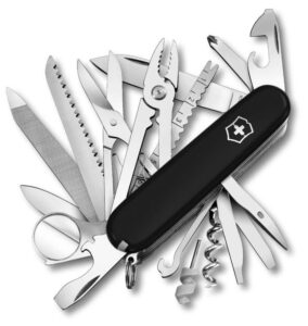 Victorinox Champ Swiss Army Knife Black-0