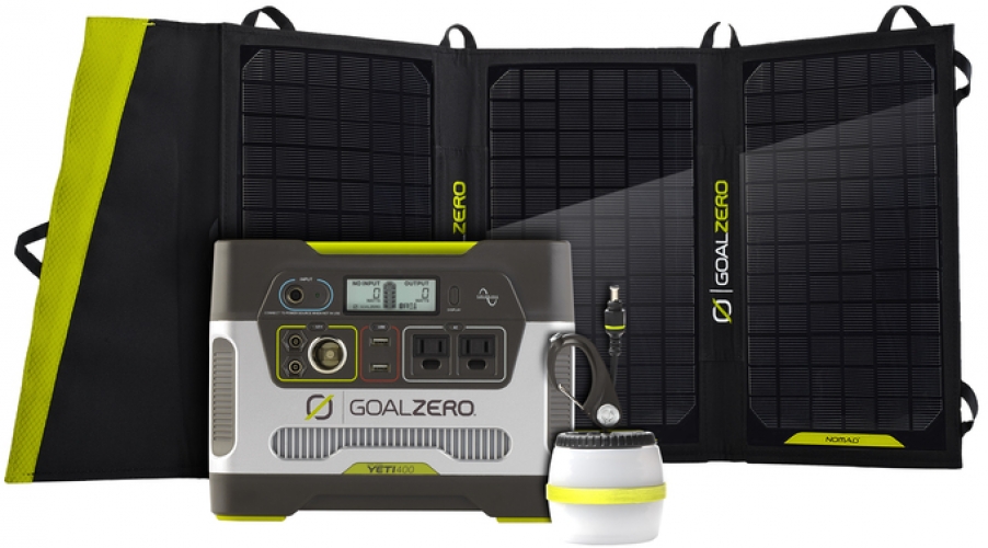 Goal Zero Yeti 400 Solar Generators from Goal Zero