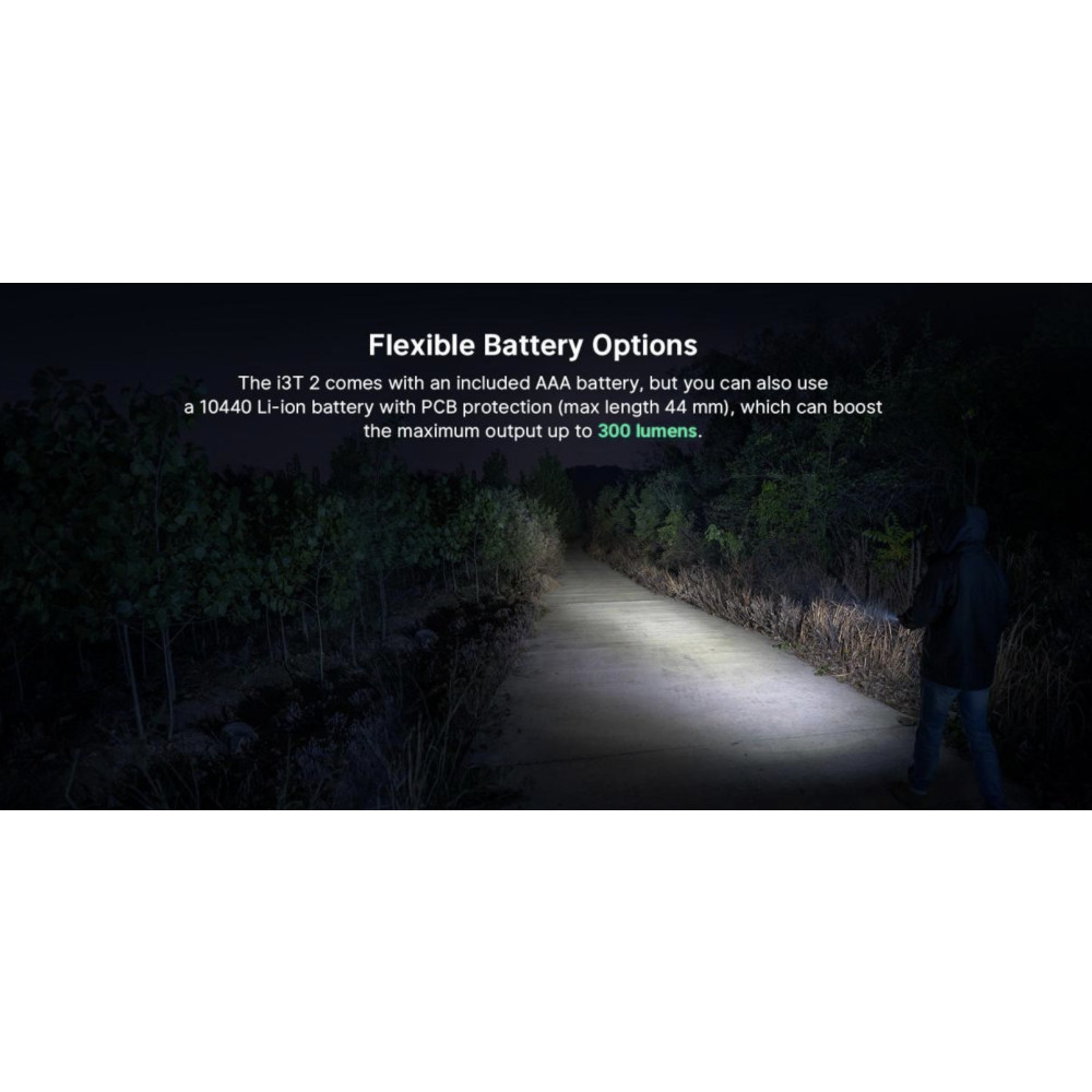 Olight i3T 2 EOS AAA Pocket Torch - 200 Lumens - Image 3