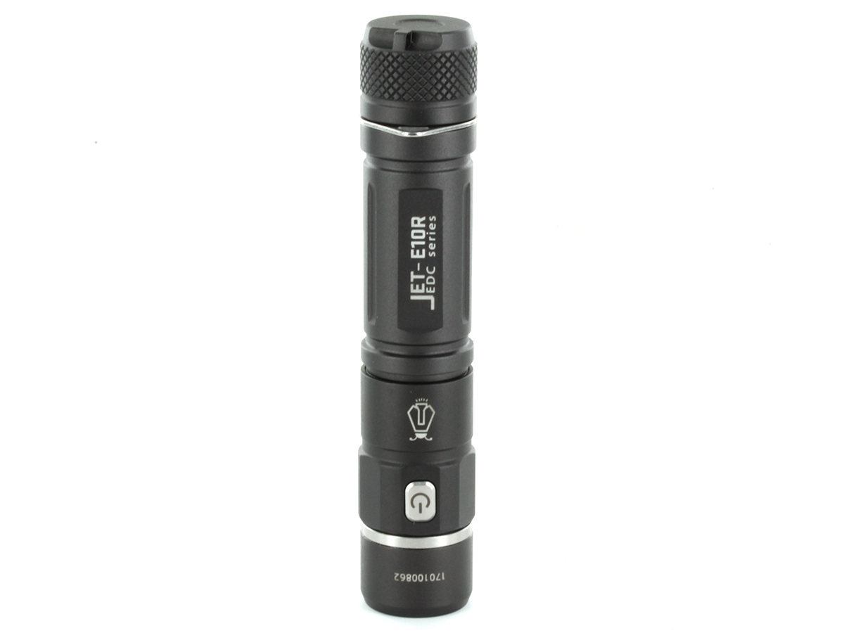 JETBeam E10R Rechargeable Pocket Torch 650 Lumens