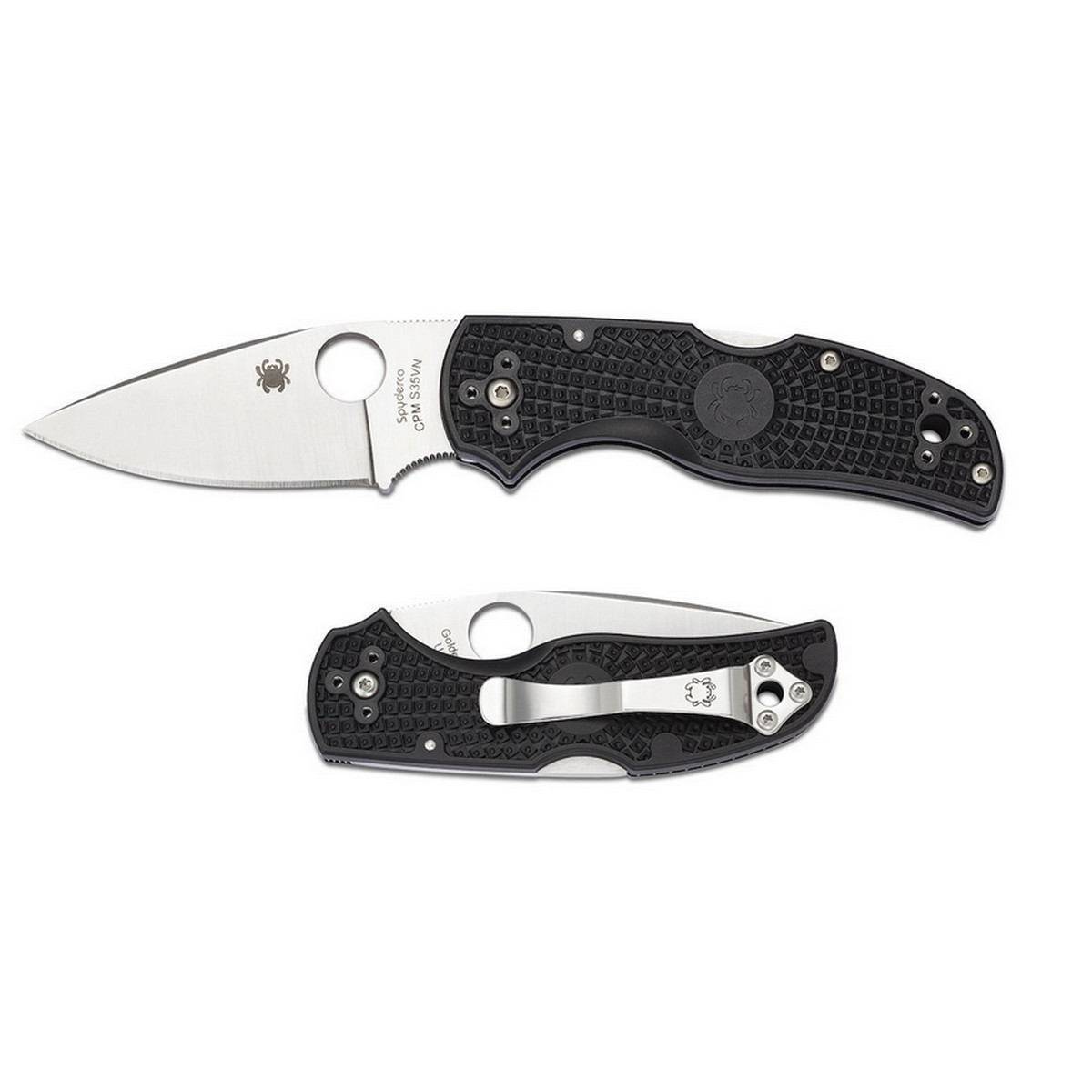 Spyderco Native 5 Lightweight Black Plain Blade Elite Outdoor Gear