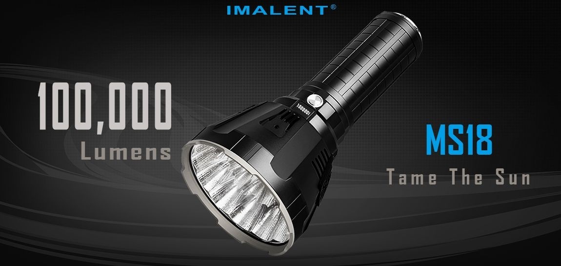 Imalent MS18 Ambassador of Light Rechargeable Search Light - 100,000 Lumens - Image 6