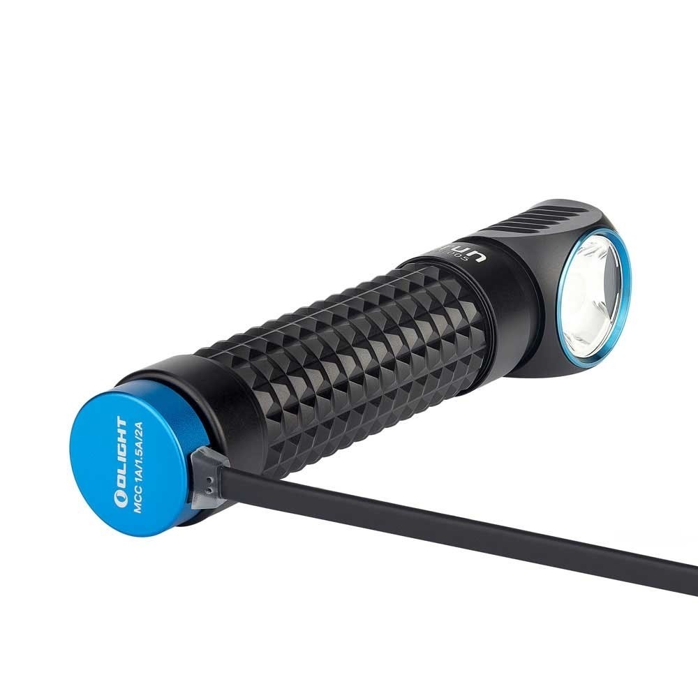 Olight Perun Right Angle Rechargeable Torch/Headlamp – 2000 Lumens
