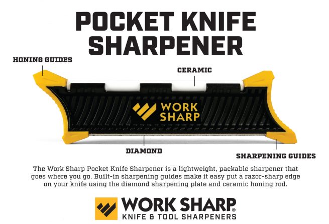 Work Sharp Pocket Sharpener WSGPS