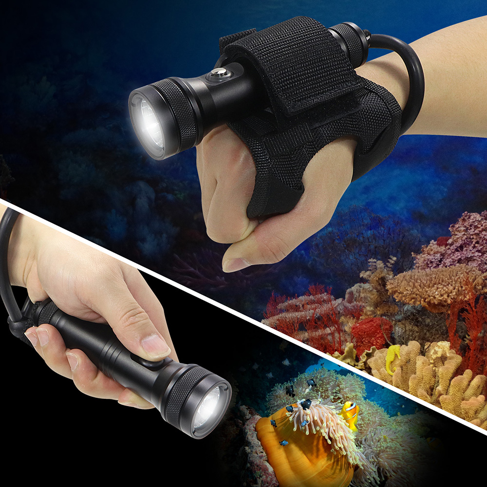 Hi-Max HD01 Rechargeable Dive Torch - 1300 Lumens