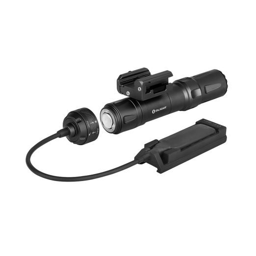 Olight Odin Rechargeable Picatinny-Mount Tactical Flashlight Kit - 2000 Lumens (300m)