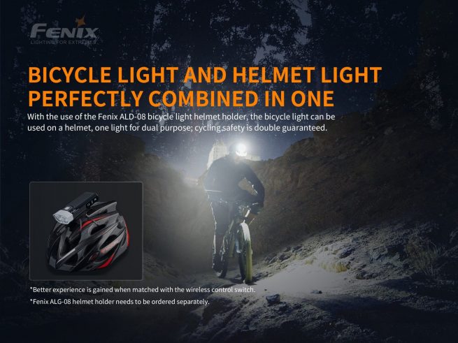 Fenix BC30 V2.0 Bicycle Light with Wireless Control- 2200 Lumens - Image 11