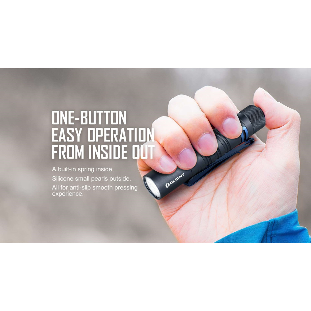 Olight i5T EOS Pocket Torch with Tail Switch - AA (300 Lumens, 60 Metres) - Image 6