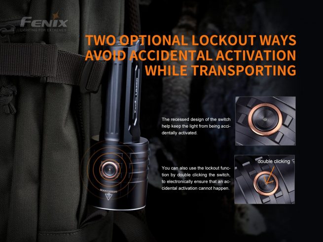 Fenix LR35R Compact Type-C Rechargeable Searchlight (10000 Lumens, 500 Metres) - Image 10