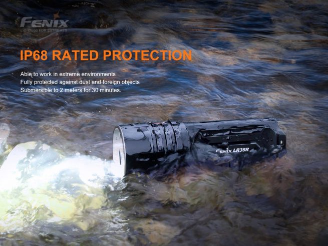 Fenix LR35R Compact Type-C Rechargeable Searchlight (10000 Lumens, 500 Metres) - Image 11
