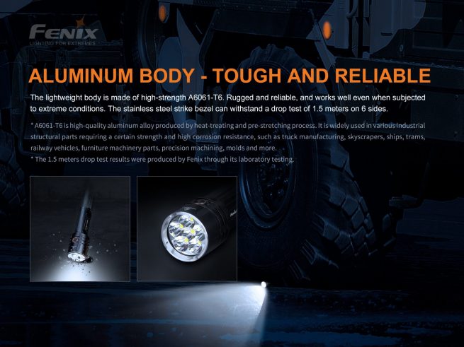 Fenix LR35R Compact Type-C Rechargeable Searchlight (10000 Lumens, 500 Metres) - Image 12
