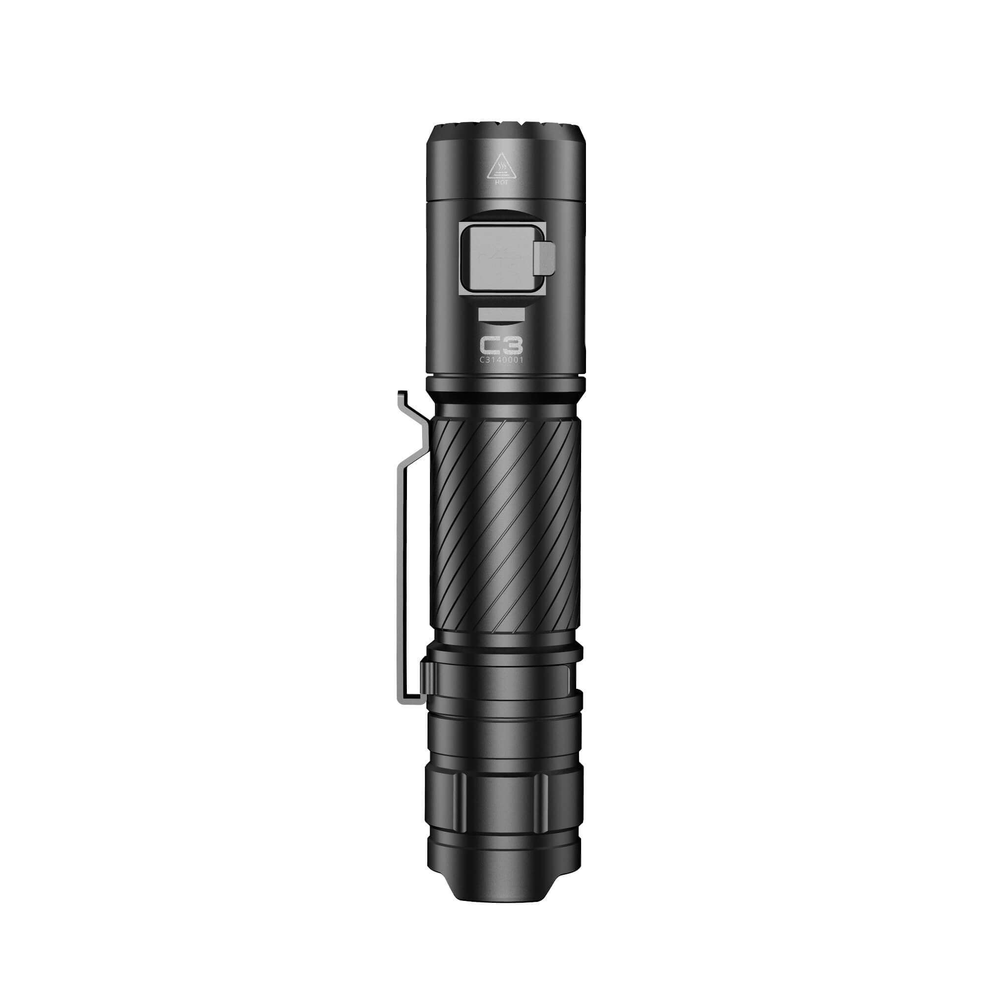 Wuben C3 Rechargeable Compact Flashlight (1200 Lumens, 179 Metres)