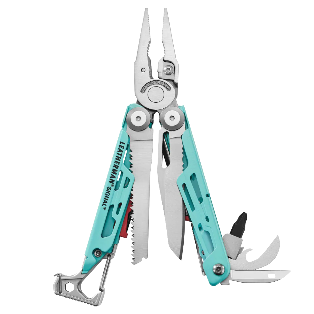 Leatherman SIGNAL® Aqua & Silver