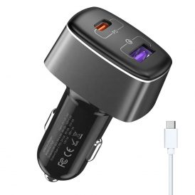 83W High Powered Car Charger/65W PD USB-C Laptop Charger