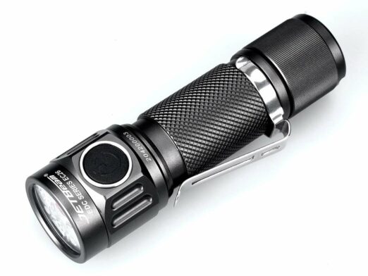 JETBeam EC26 EDC Pocket Flashlight with Stepless Dimming (3600 Lumens, 268 Metres)