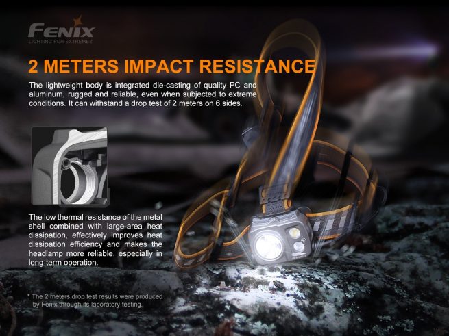 Fenix HP16R Triple Output Rechargeable LED Headlamp (1650 Lumens) - Image 13
