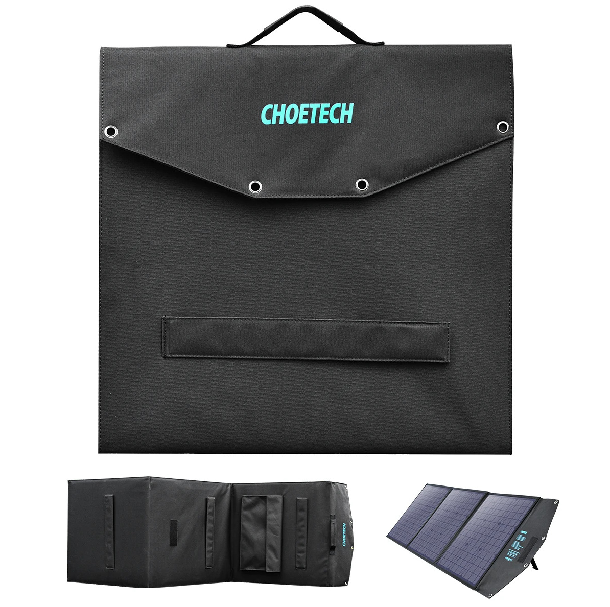 Choetech Premium Portable Folding Solar Panel - 120W