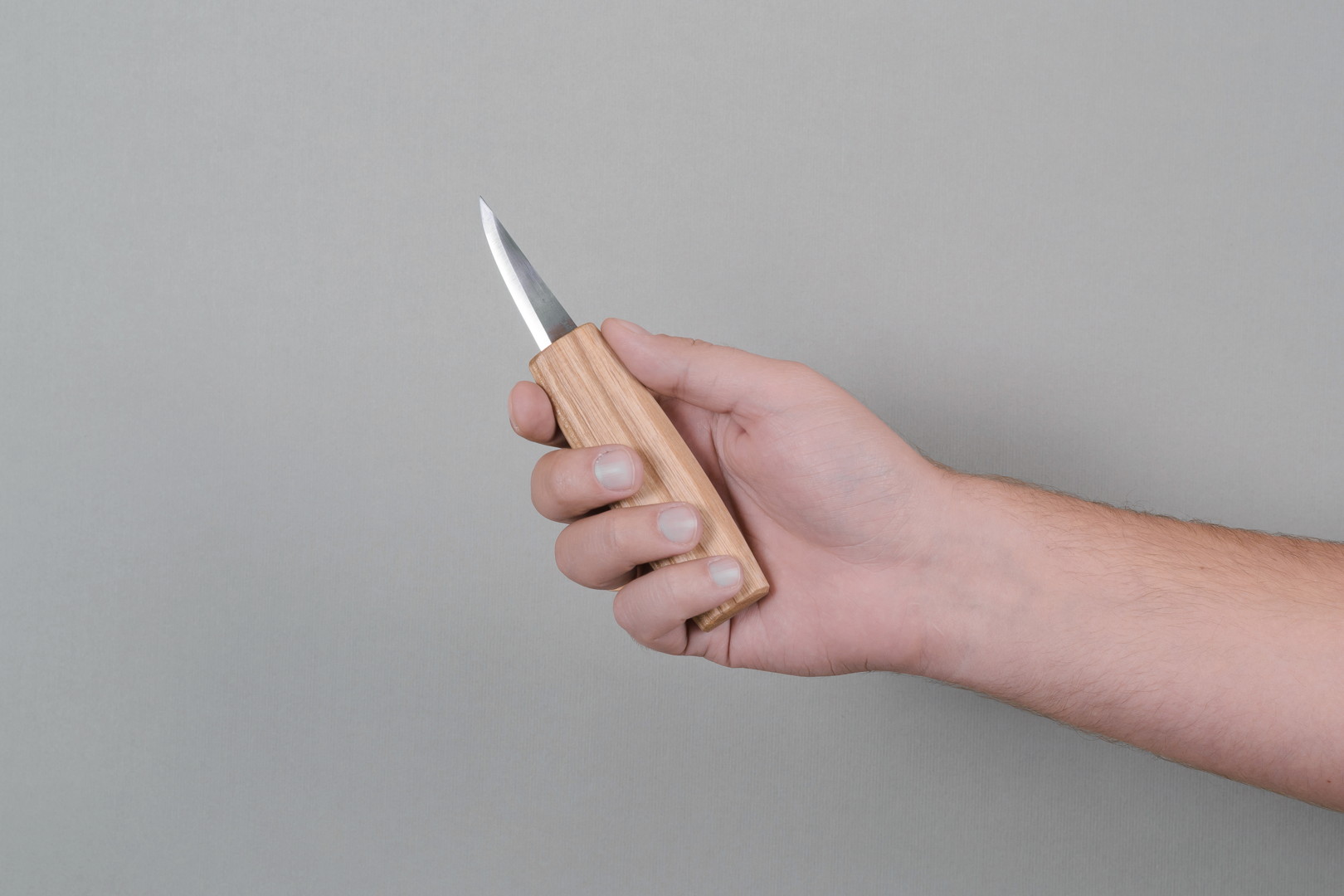 Beaver Craft Skewed Detail Wood Carving Knife - C13
