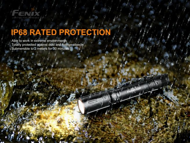 Fenix E20 V2.0 Compact 2AA Flashlight (350 lumens) - Image 13