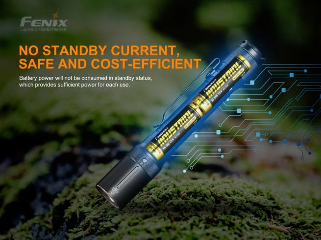 Fenix E20 V2.0 Compact 2AA Flashlight (350 lumens) - Image 4