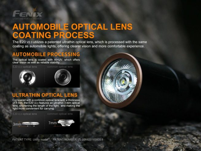 Fenix E20 V2.0 Compact 2AA Flashlight (350 lumens) - Image 3