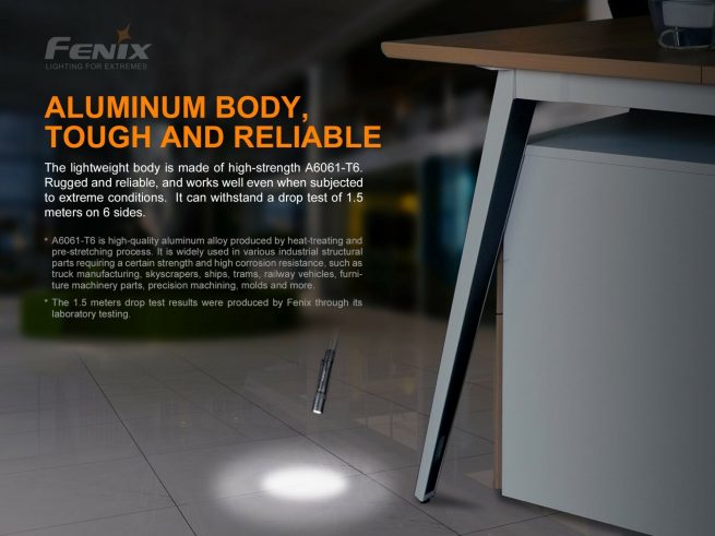 Fenix E20 V2.0 Compact 2AA Flashlight (350 lumens) - Image 11