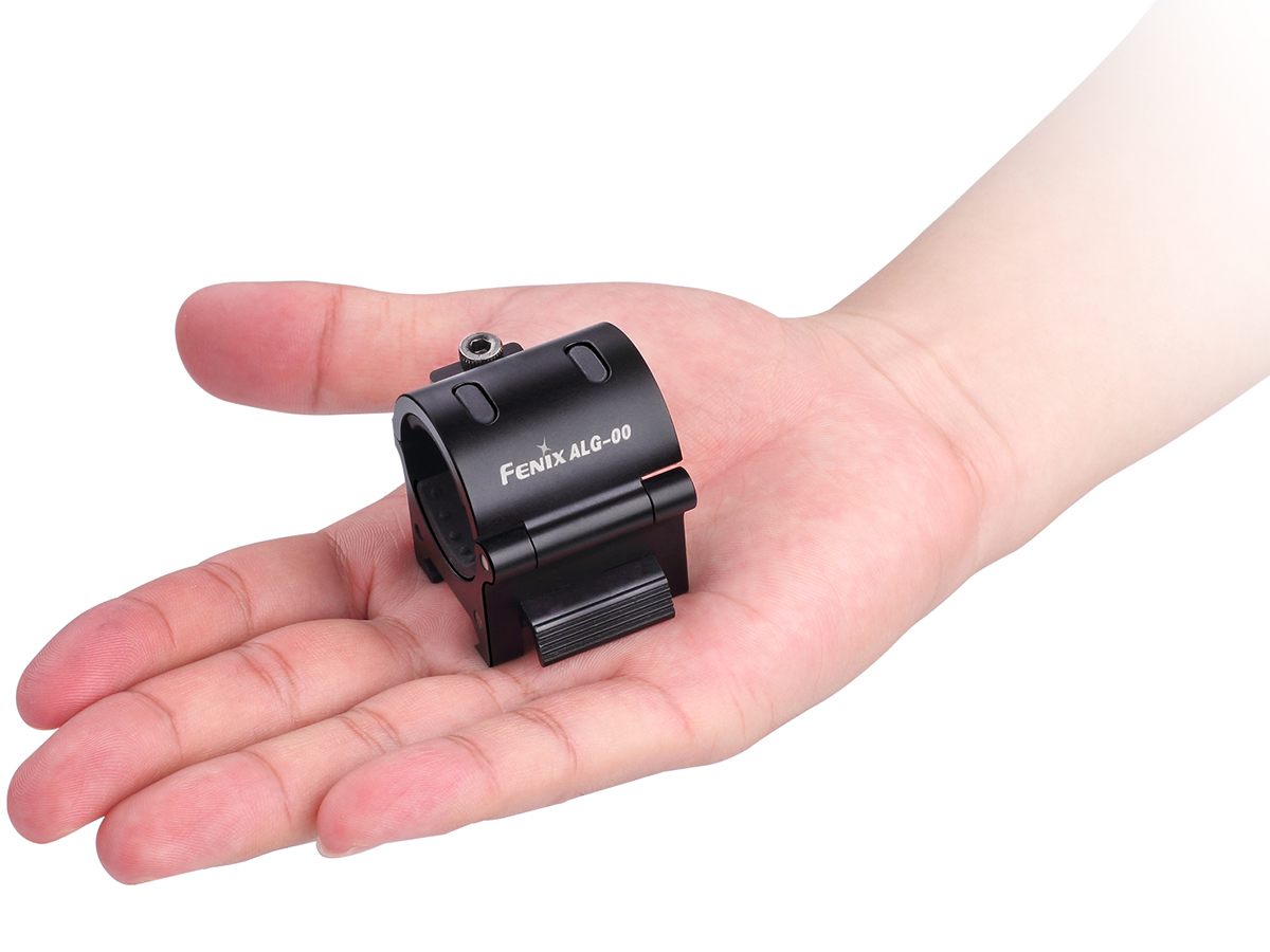 Fenix ALG-00 Adjustable Flashlight Ring Rail Mount  - 22.5-26mm Adjustable Diameter