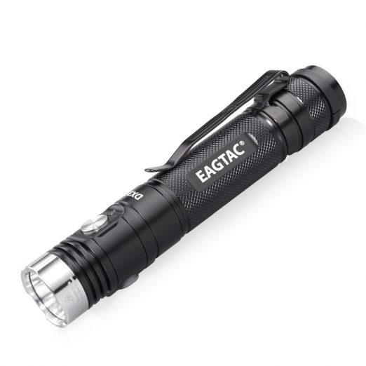 Eagtac DX3L MKII Micro-USB Rechargeable Flashlight (3100 Lumens, 257 Metres)