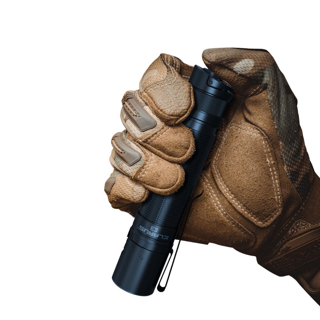 Klarus E3 Rechargeable Deep Carry Pocket Flashlight (2200 Lumens, 230 Metres)